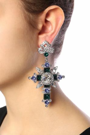 Cross-shaped earrings, zdjęcie 2 Cross-shaped earrings od Dolce & Gabbana